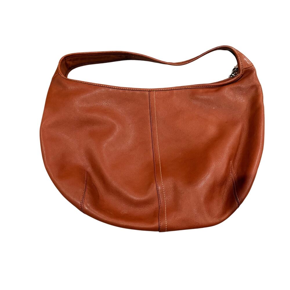 Coach Leather Vintage Brown Shoulder Bag - Picture 1 of 6